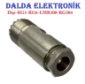 Rg6 Uhf Dişi Vidalı Konnektör