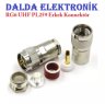 Rg6 Uhf Erkek Vidalı Konnektör
