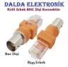 RJ45 Erkek Bnc Dişi Konnektör