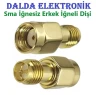 Sma İğnesiz Erkek Sma İğneli Dişi Konnektör