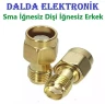 Sma İğnesiz Erkek Sma Dişi Konnektör