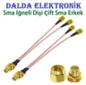 Sma Splitter Sma İğneli Dişi  Çift Sma Erkek Konnektör