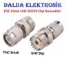 Uhf Dişi Tnc Erkek Konnektör