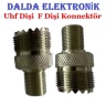 Uhf Dişi F Dişi Konnektör