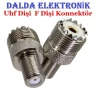 Uhf Dişi F Dişi Konnektör