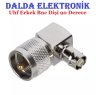Uhf Erkek Bnc Dişi 90 Derece Konnektör