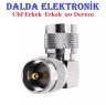 Uhf Erkek  Erkek  90 Derece Konnektör