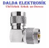 Uhf Erkek  Erkek  90 Derece Konnektör