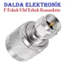 Uhf Erkek F Erkek Konnektör