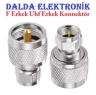 Uhf Erkek F Erkek Konnektör