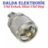 Uhf Erkek Mini Uhf Dişi Konnektör
