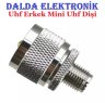 Uhf Erkek Mini Uhf Dişi Konnektör