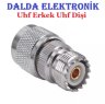 Uhf Erkek Uhf Dişi Konnektör
