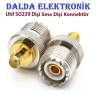 Uhf Dişi Sma Dişi Konnektör